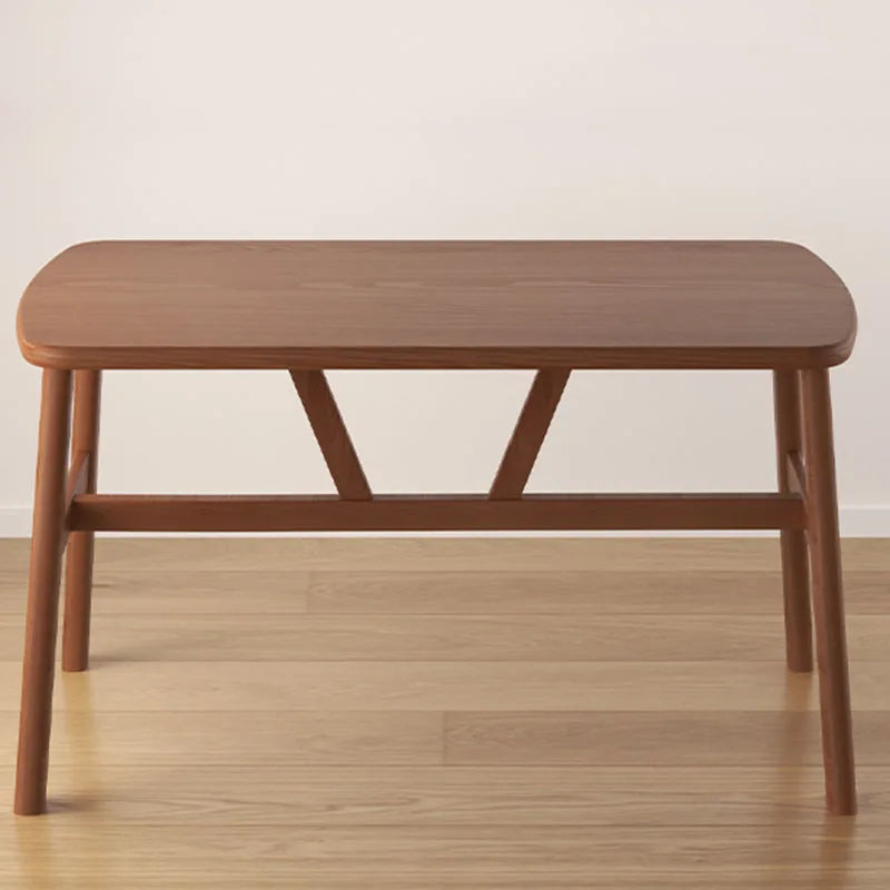 Wood Mobile Dining Table Set