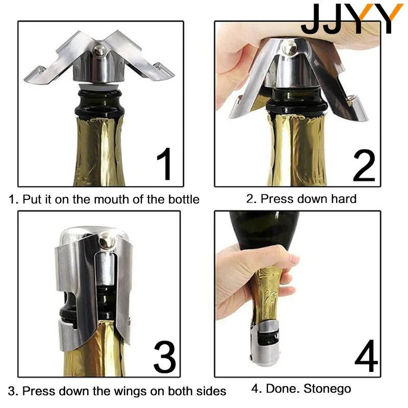 Stainless Vacuum Wine Bottle Sealer