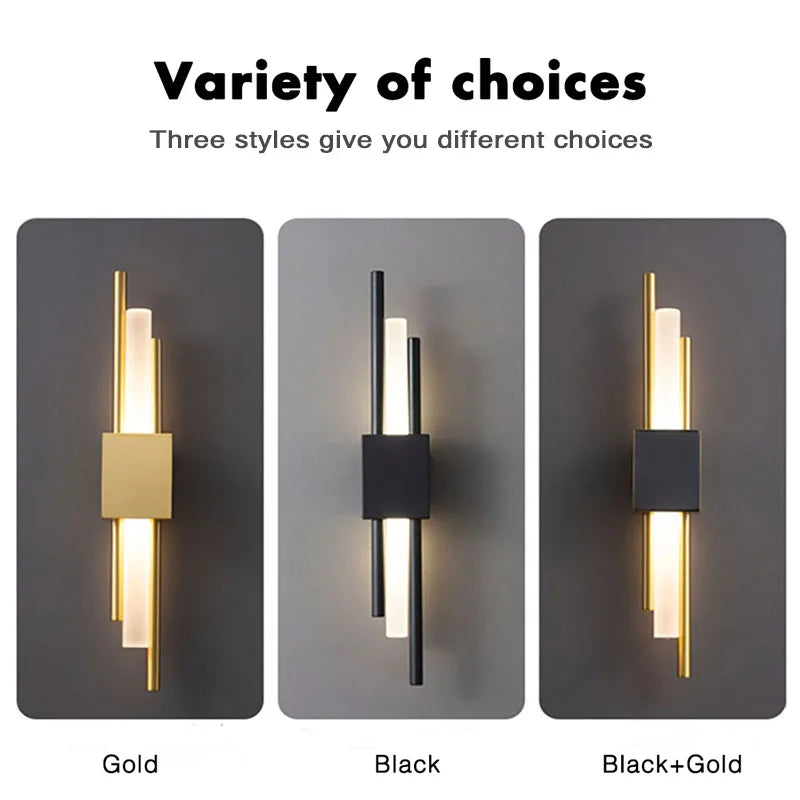 Dual-Light Modern Wall Lamp
