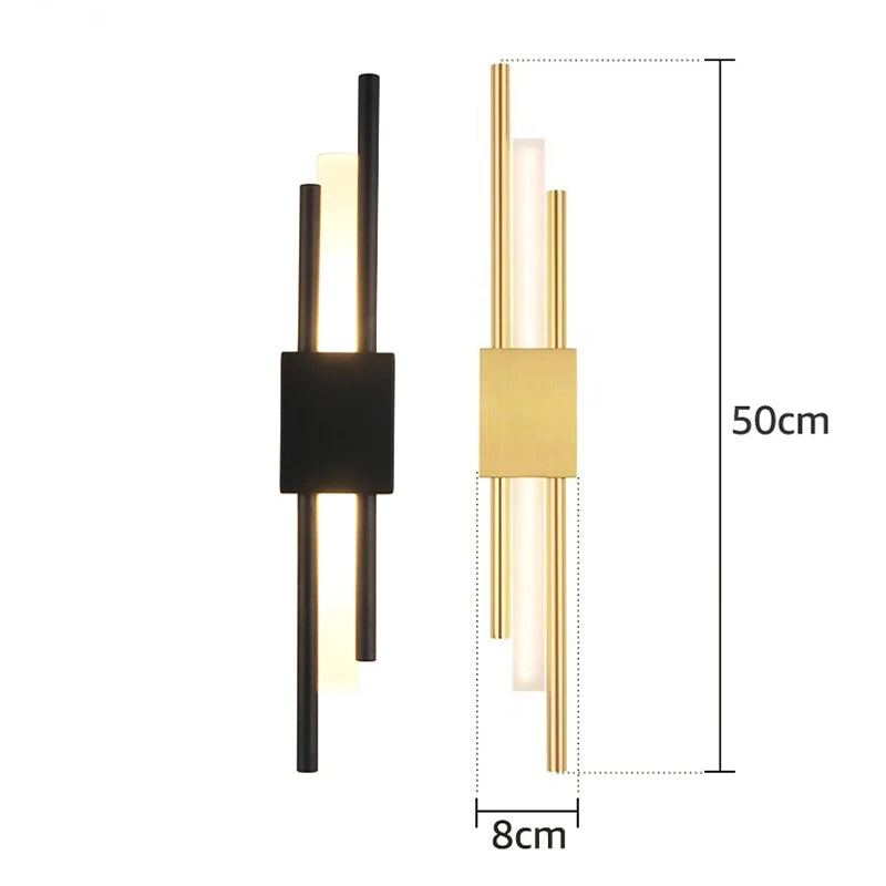 Dual-Light Modern Wall Lamp