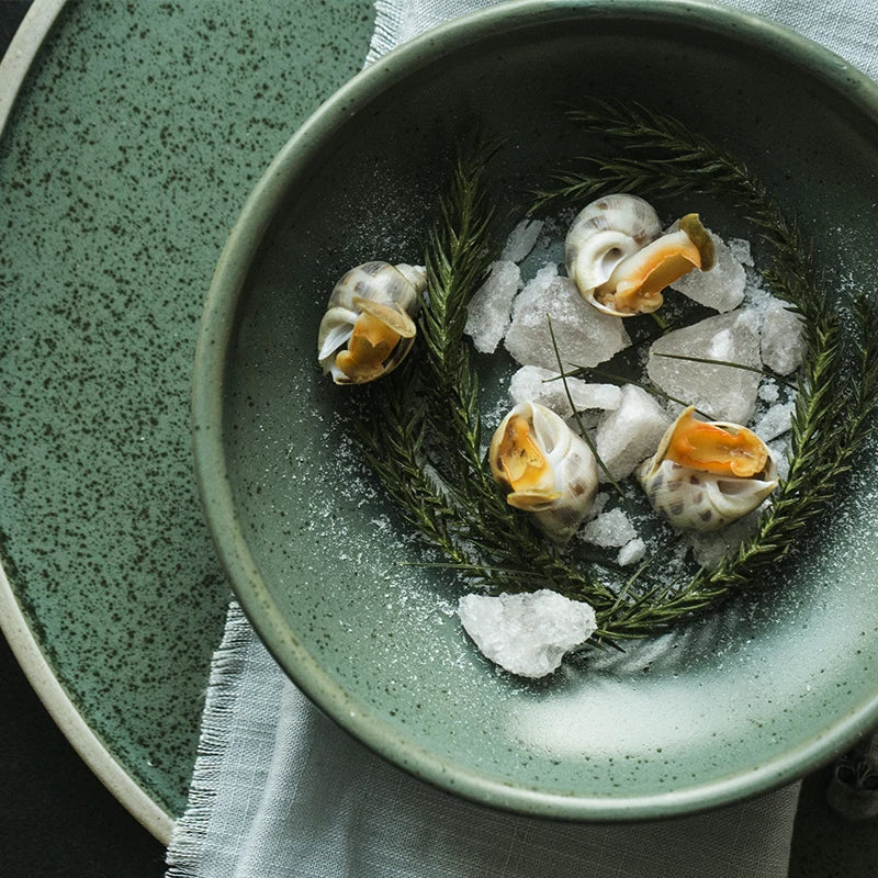 Mint Ceramic Dinner Plate