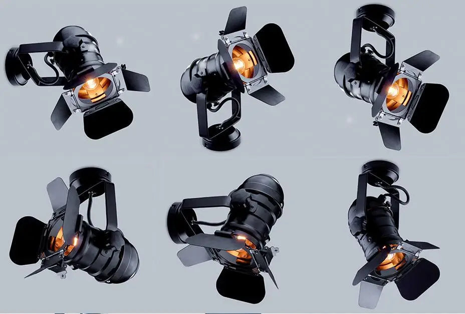 Industrial Retro Tripod Floor Lamp - Black Metal Standing Light