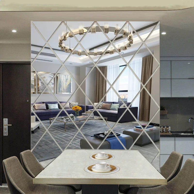 Modern Acrylic Mirror Stickers