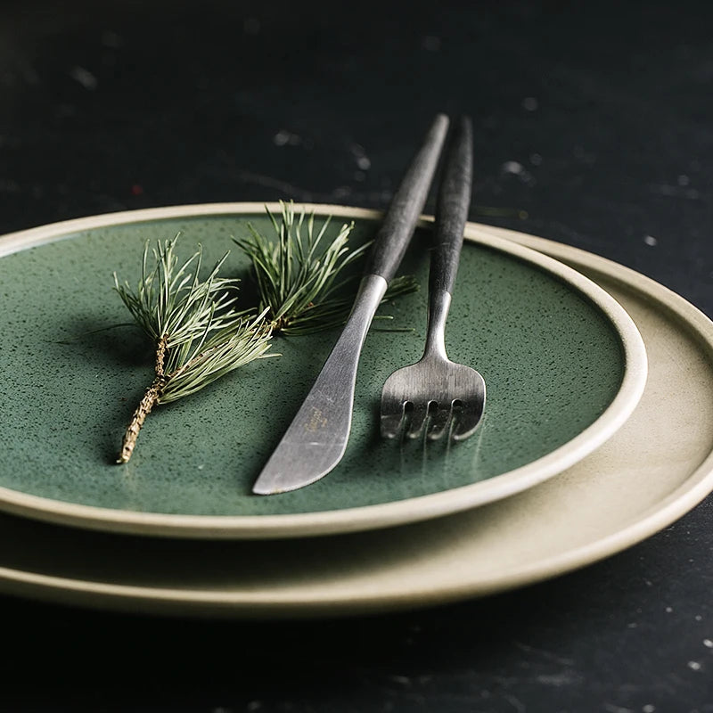 Mint Ceramic Dinner Plate