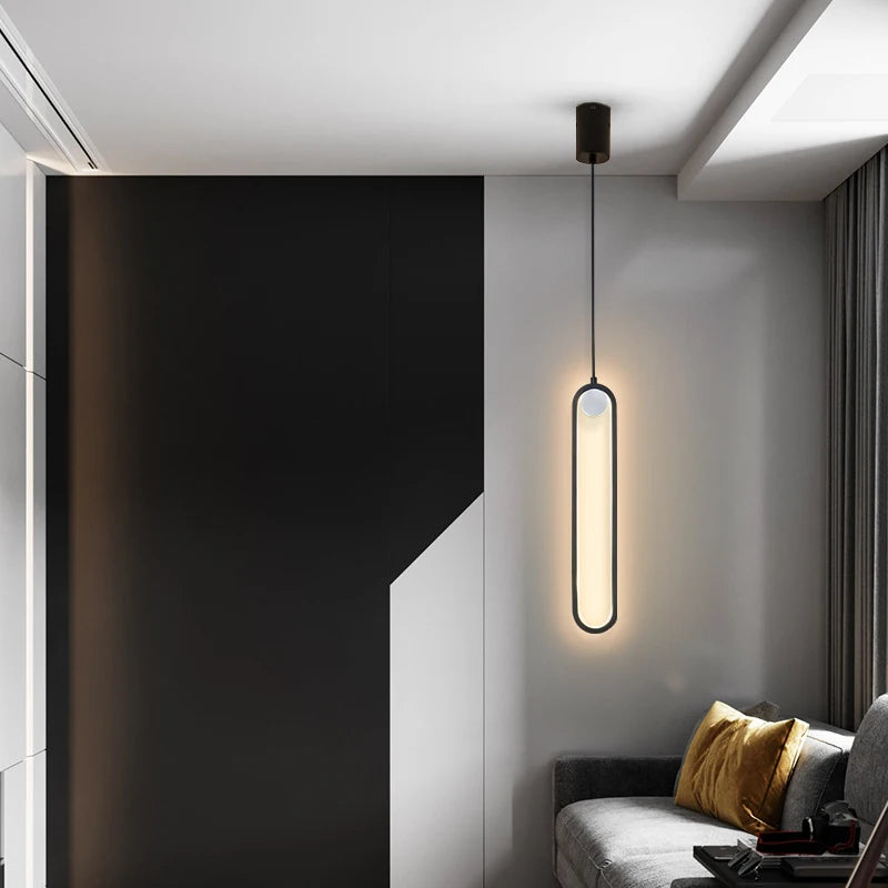 Black Gold LED Pendant