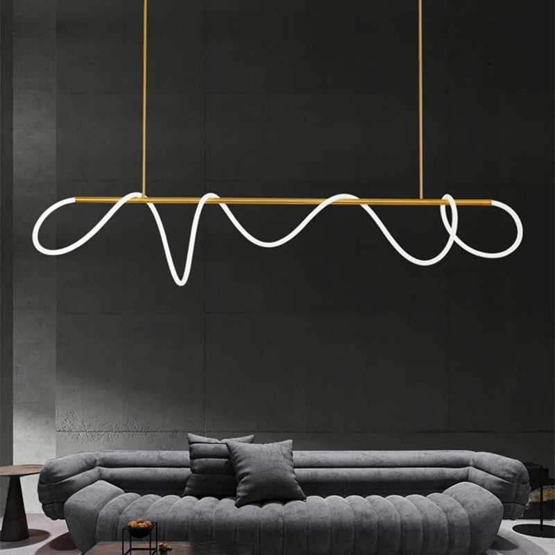Abstract Dimmable LED Chandelier