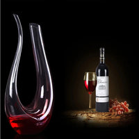 Handmade Crystal Wine Decanter - 1200ML Luxury Design