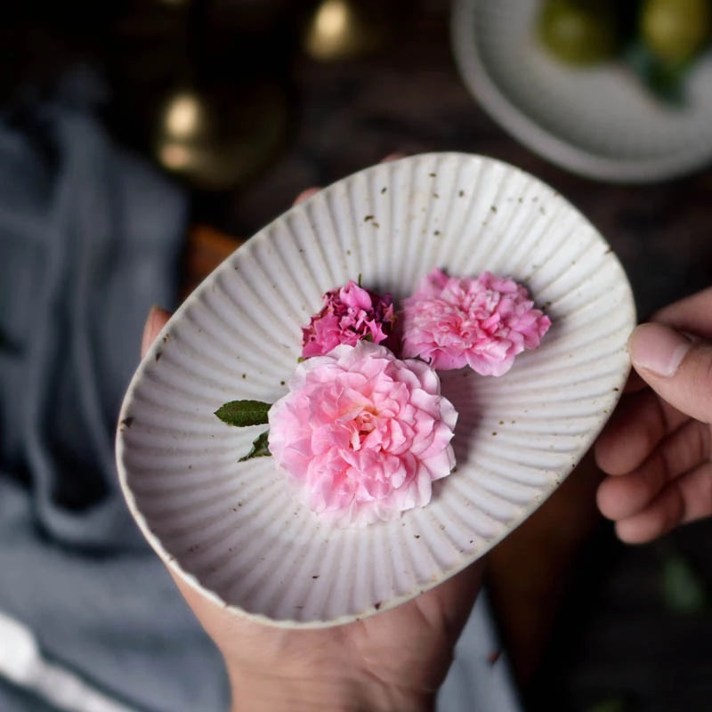Handmade Oval Ceramic Plate