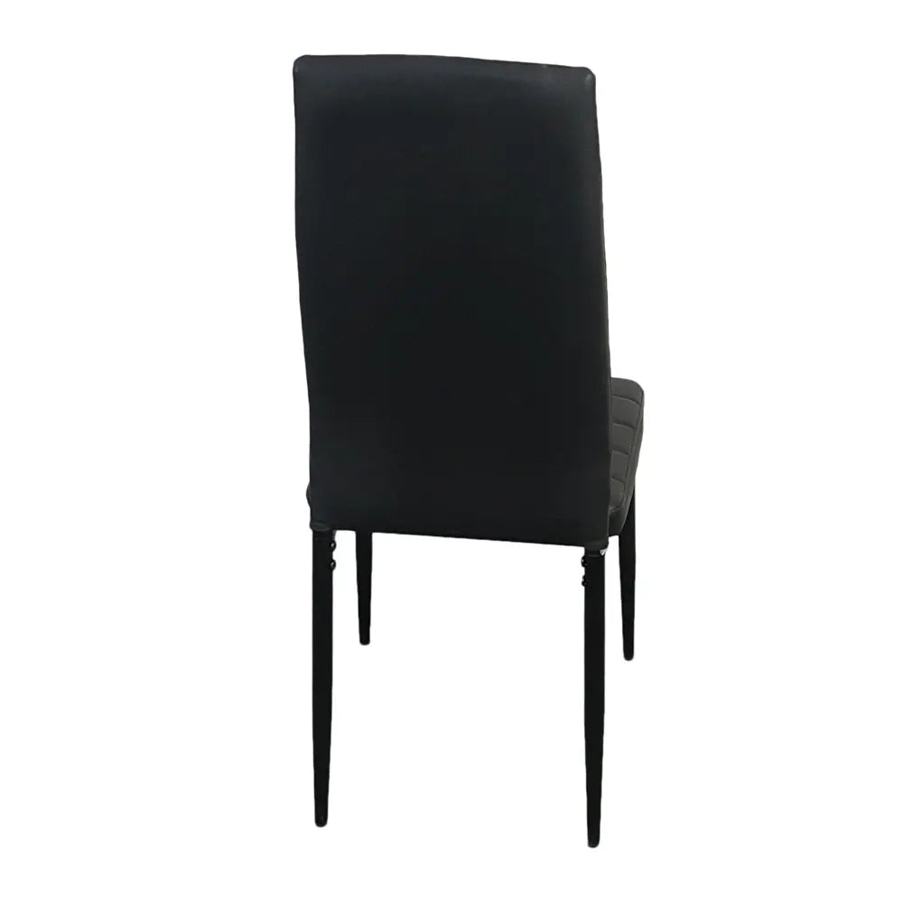 Tempered Glass Modern Dining Set
