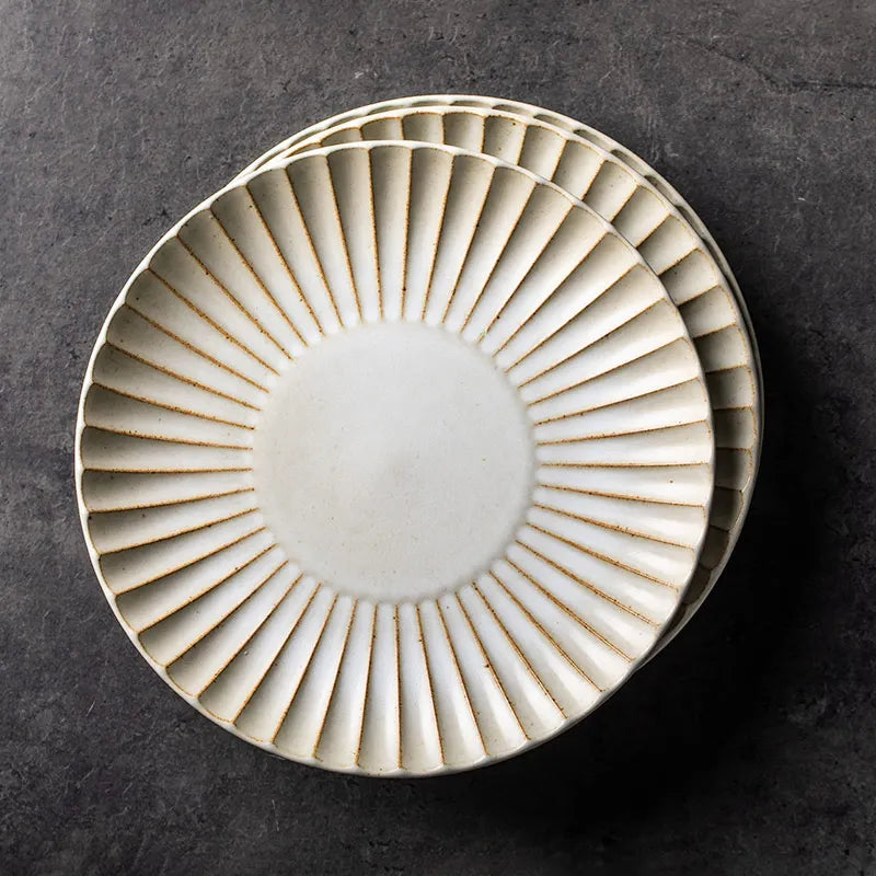 Creative Classy Ceramic Dinner Plate - Elegant Eco-Friendly Design