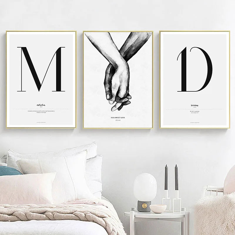 Quote Words Nordic Style Canvas Poster - Inspirational Wall Art