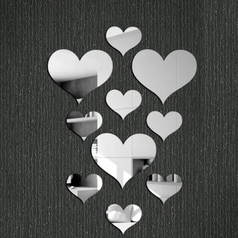 LOVE Acrylic Mirror Set