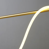 Abstract Dimmable LED Chandelier