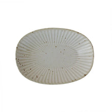 Handmade Oval Ceramic Plate