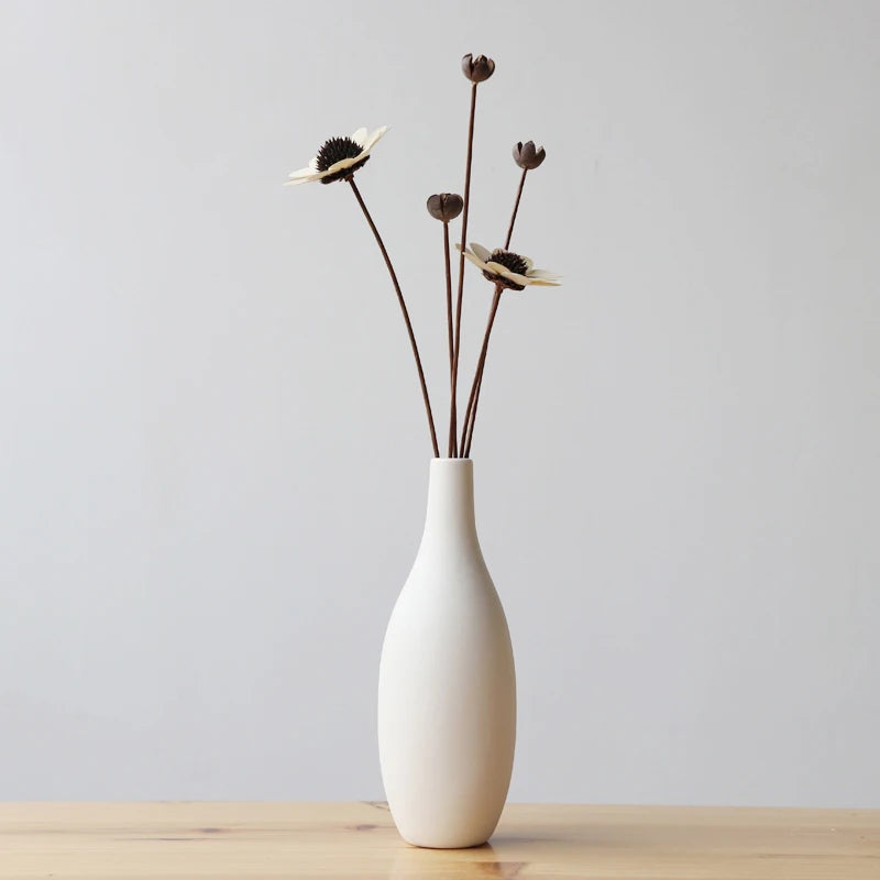 Classic White Porcelain Vase