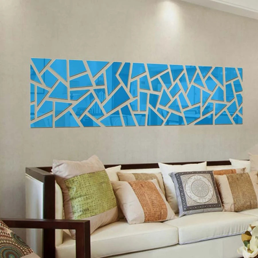 Large Acrylic Mirror Decals