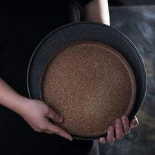 Western Round Ceramic Plate