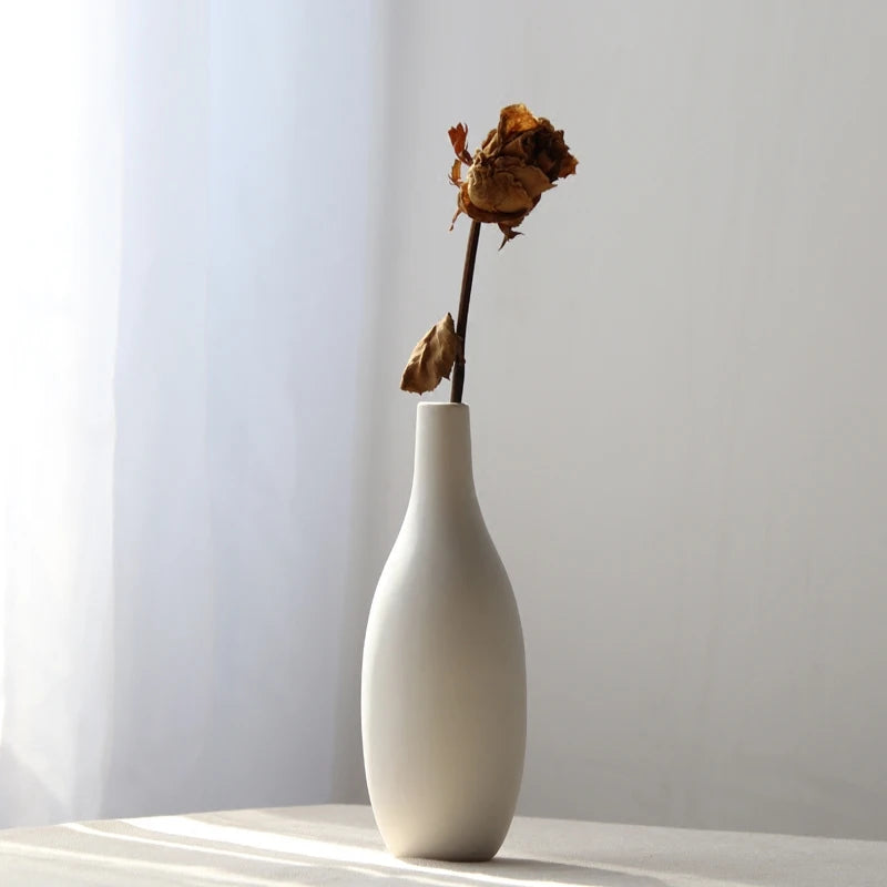 Classic White Porcelain Vase