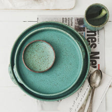 Japanese Green Retro Plate