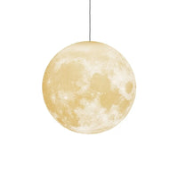 LED Moon Pendant Light - Modern Sphere Design E27