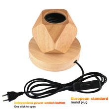Retro Wooden E27 Table Lamp