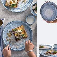 Western Round Ceramic Plate