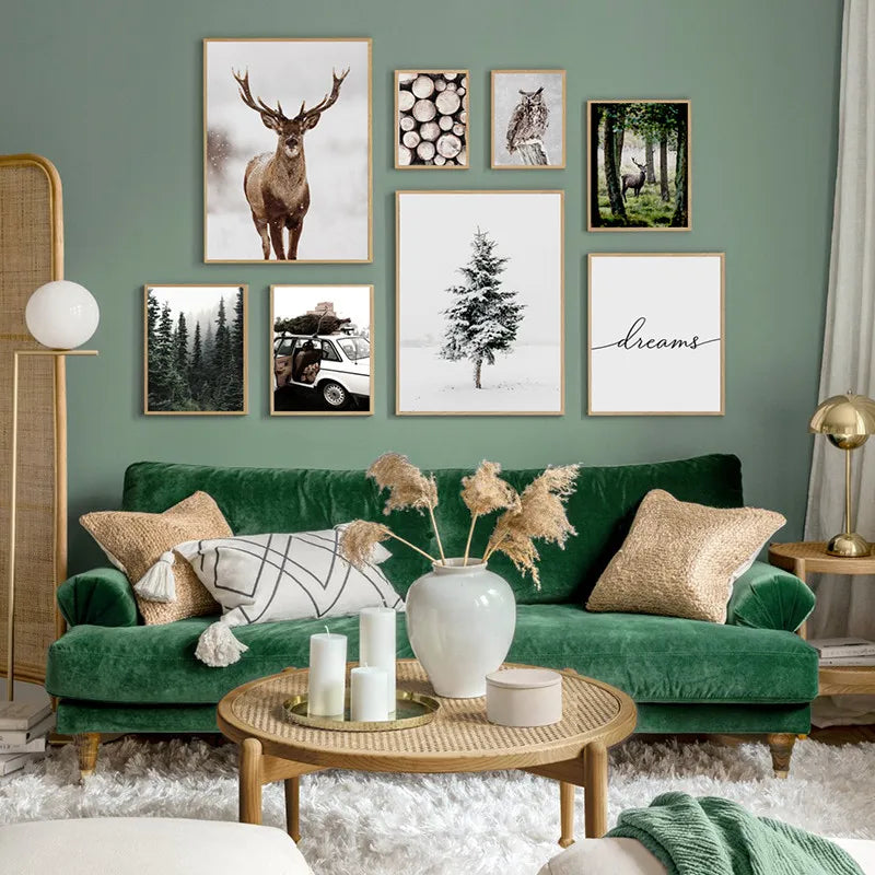 Modern Nature Canvas Wall Art
