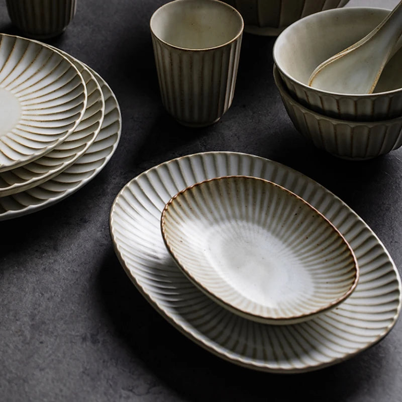 Handmade Oval Ceramic Plate