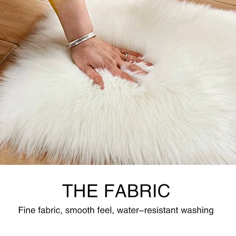 Heart Shaped Fluffy Mat