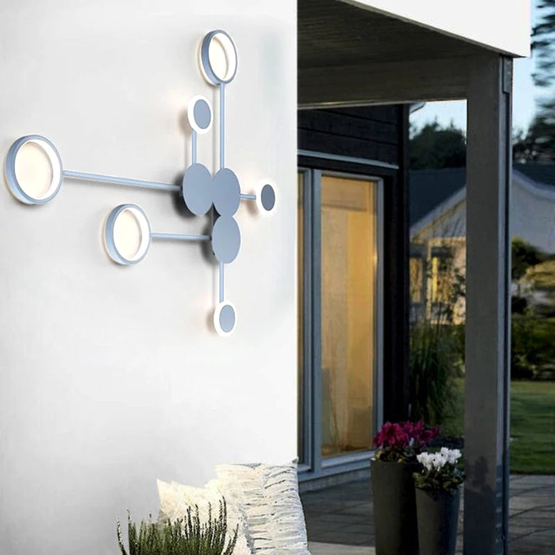 Multi-Head Industrial Wall Lamp