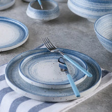 Western Round Ceramic Plate