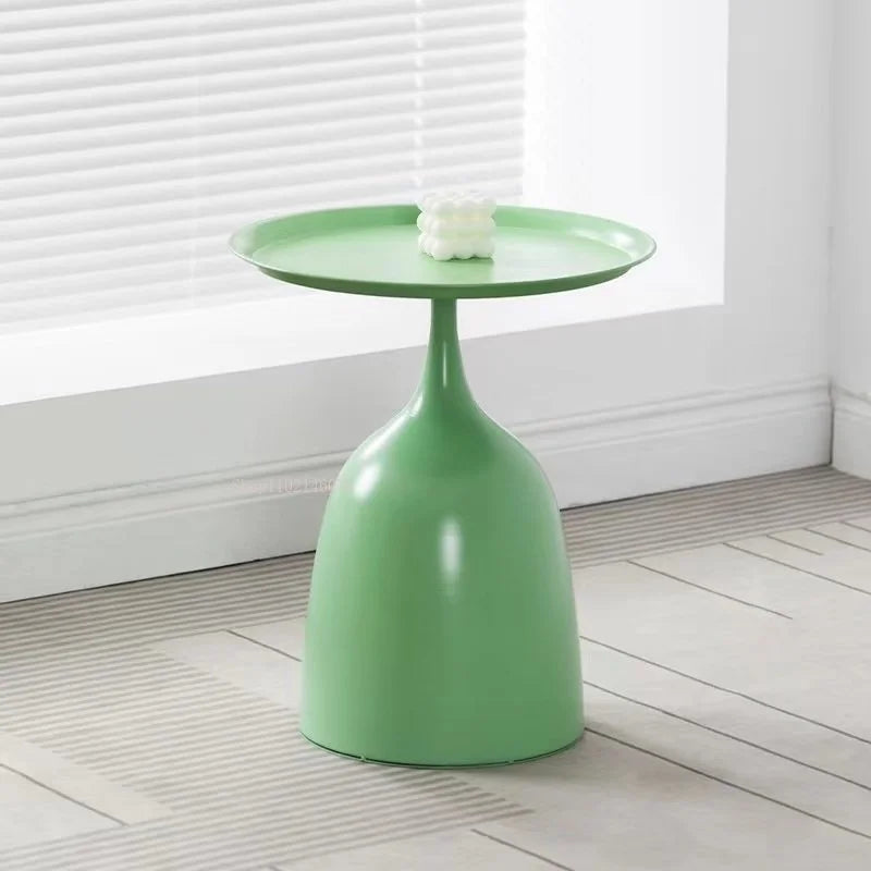 Modern Minimalist Wooden Coffee Table - Compact MDF Design