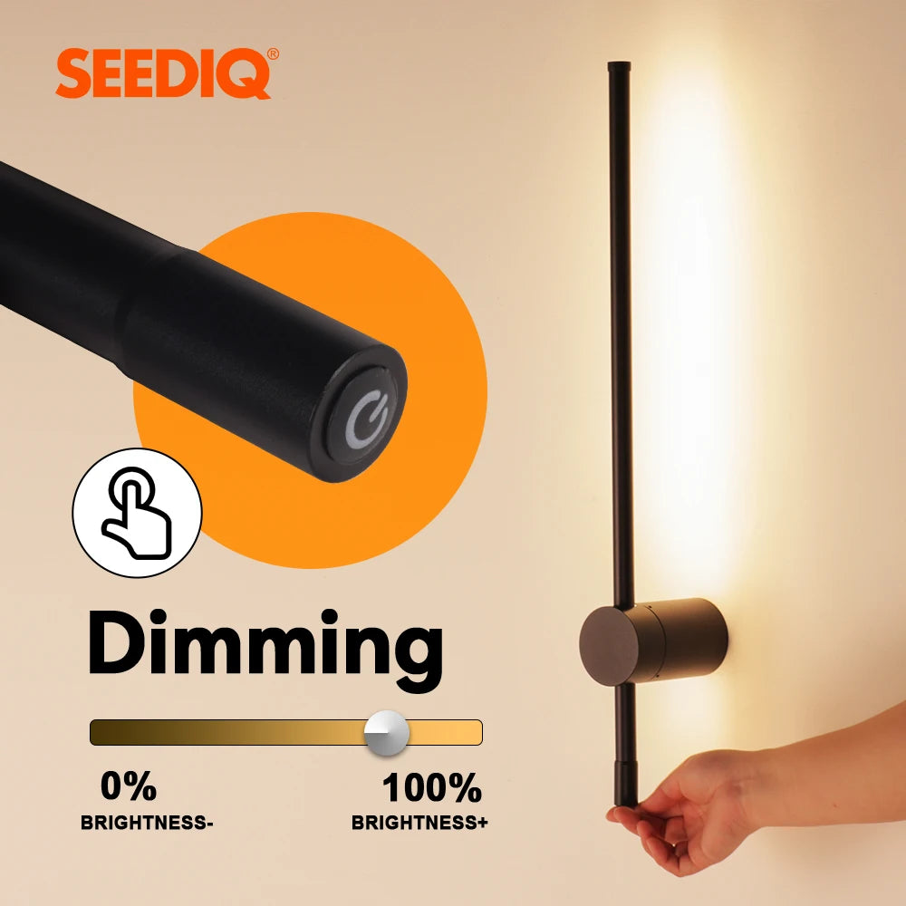 Touch-Control Linear Wall Lamp