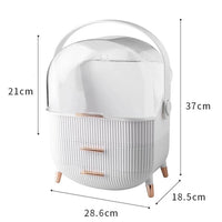 Big Capacity Cosmetic Storage Box - Eco-Friendly PP Organizer