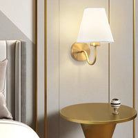 Simple Creative Wall Sconce - Crystal E14 Gold & Silver