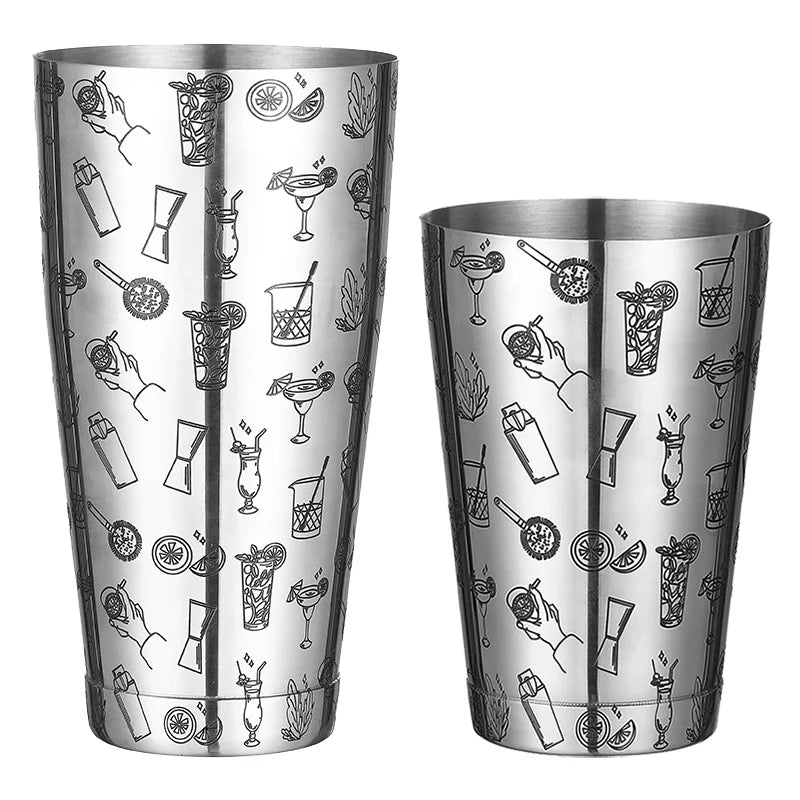 Complete Cocktail Shaker Tool Set
