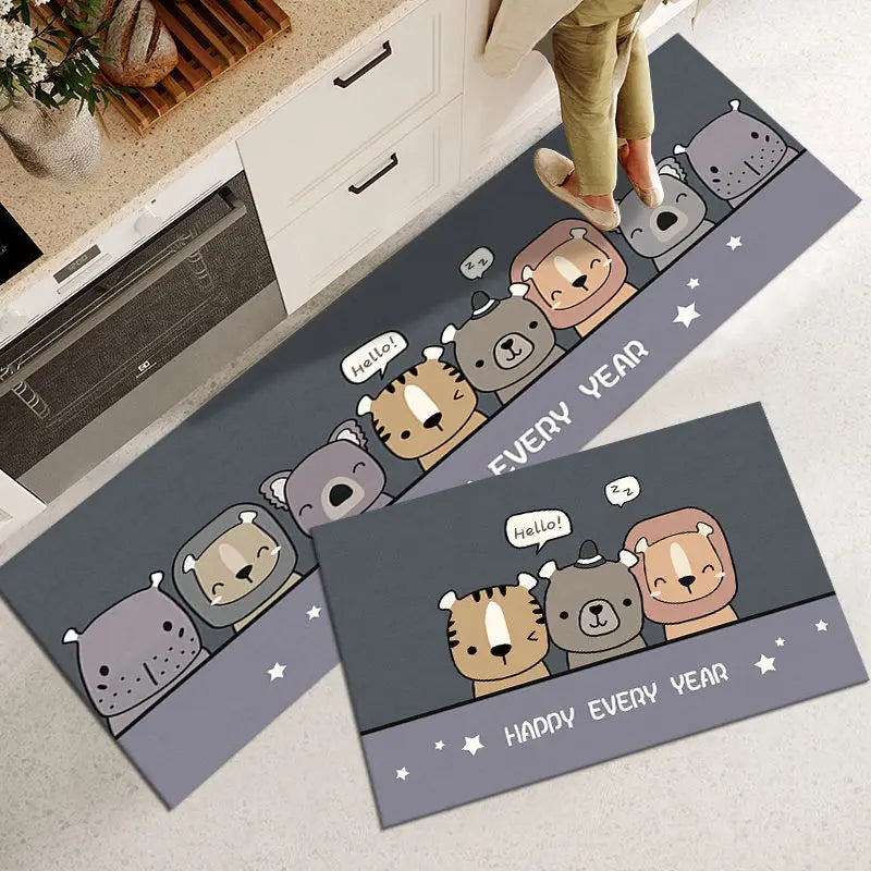 Washable Non-Slip Kitchen Mat