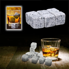 Six-Piece Reusable Whiskey Stone Set