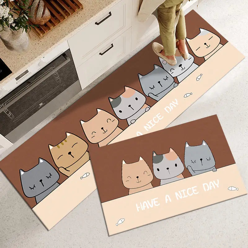 Washable Non-Slip Kitchen Mat