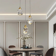 Three-Light Nordic Crystal Pendant
