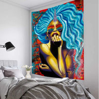 Hippie Wall Big Tapestry - Boho-Chic Canvas Wall Decor 230x150cm