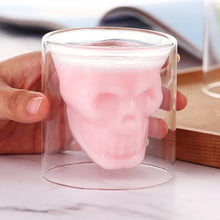 Skull Crystal Drinking Glass