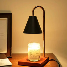 Dimmable Gold Glass Bedside Lamp