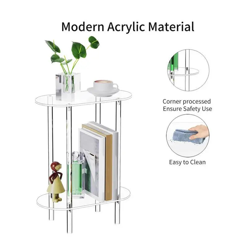 Clear Acrylic Coffee Table