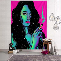 Hippie Wall Big Tapestry - Boho-Chic Canvas Wall Decor 230x150cm