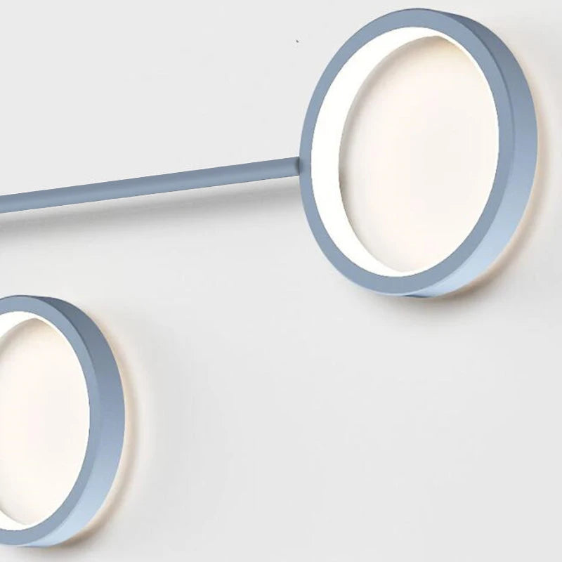 Vintage Industrial Wall Lamp - 3-Head Metal E27 Design