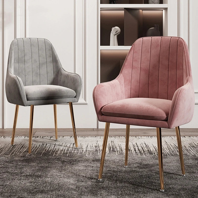 Nordic Iron Art Accent Chair