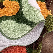 Green Moss Plush Rug