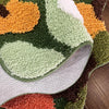 Luxury Green Moss Style Back Rug