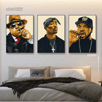 Hip Hop Snoop Dogg Star Poster - Premium Canvas Wall Art